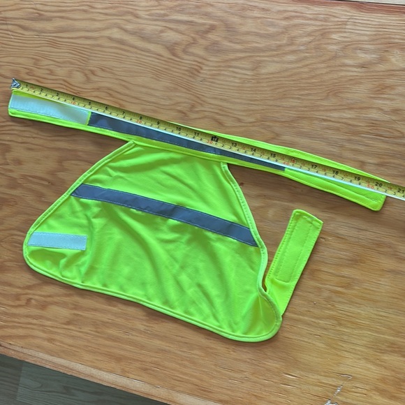 NIB Reflective Dog Vest Small Yellow Running safety training walking hunting - Picture 7 of 8